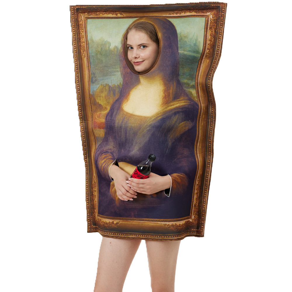 Halloween mural costumes