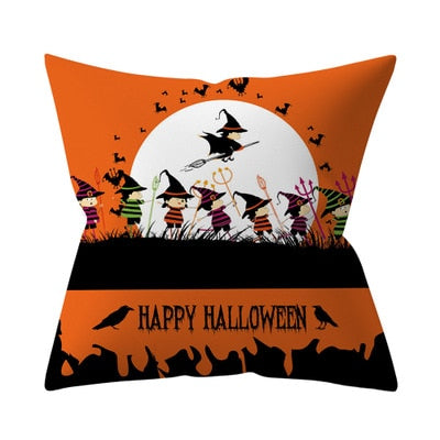 Trick or treat/pumpkin Cushion Cover