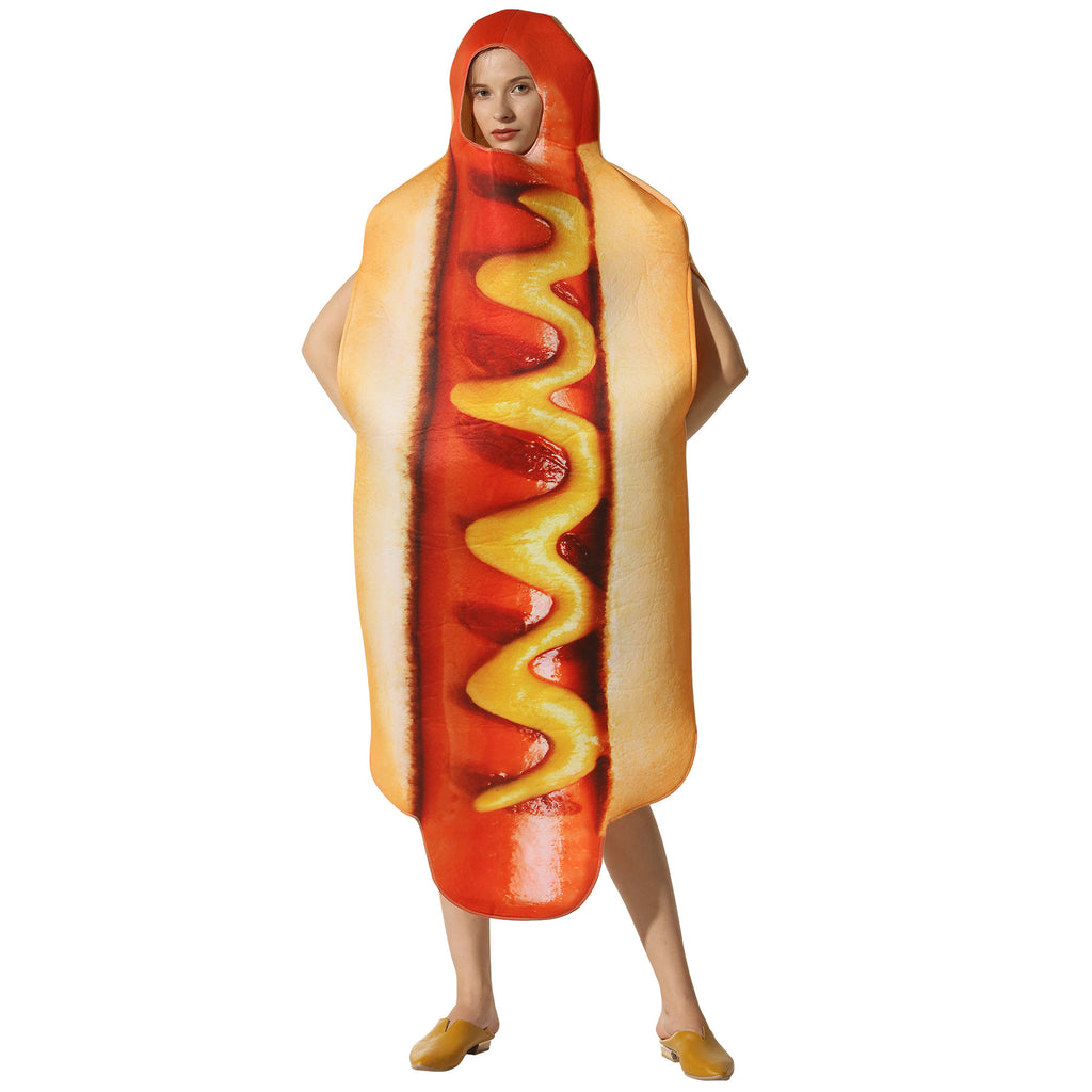 Halloween party costumes hot dog