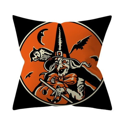 Trick or treat/pumpkin Cushion Cover