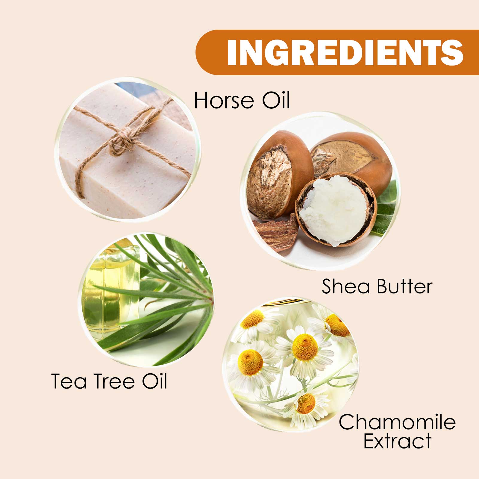 Horse Oil Foot Care Cream, Repair Heel Peeling Anti-Cracking Moisturizing Foot Care Cream